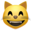 猫咧嘴